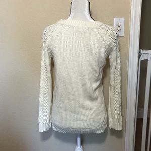 Pink Rose Sweaters - 3/$15 Pink rose cream cable knit sweater Pink Rose Sweaters - 3/$15 Pink rose cream cable knit sweater